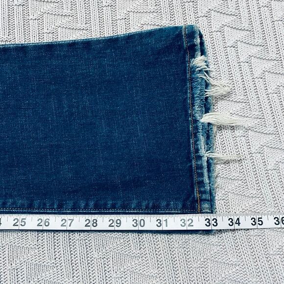 Red Engine distressed flare jeans - Picture 10 of 10